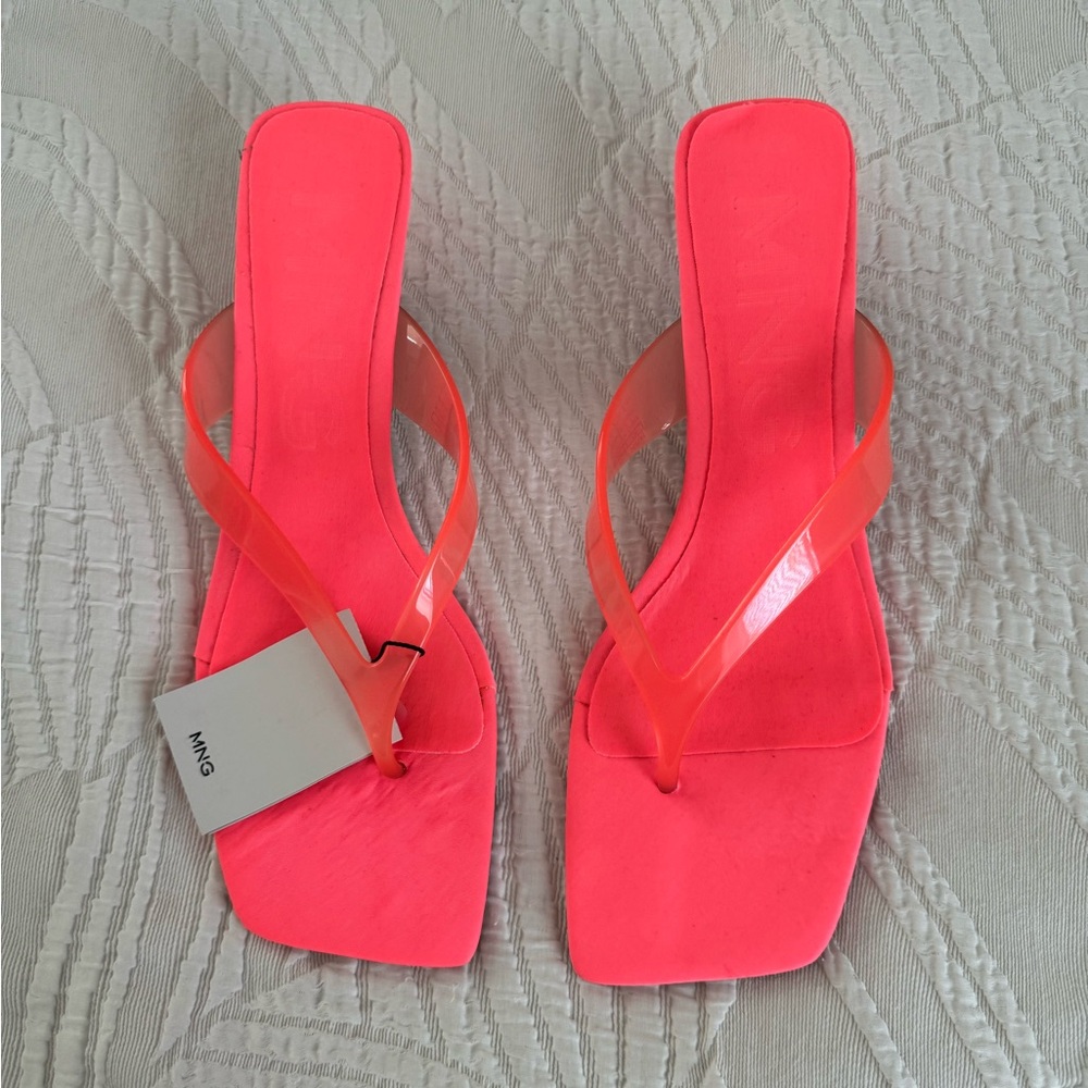✨SALE✨ Mango Vinyl heels ✨SALE✨